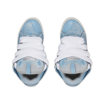 Bordure Bleu Ciel Blanc