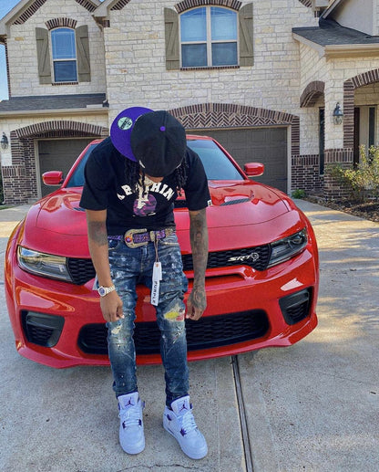 J4 Retro Violet Métallisé