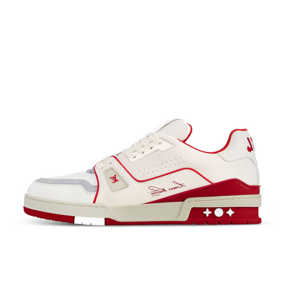 LV Monogramme Crème Rouge