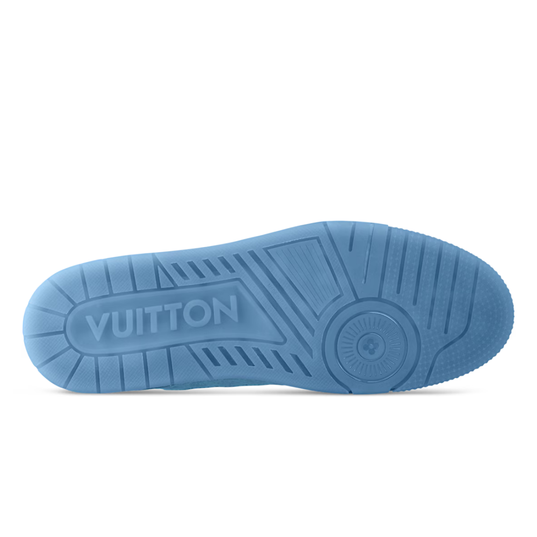 Baskets LV Monogram bleu royal