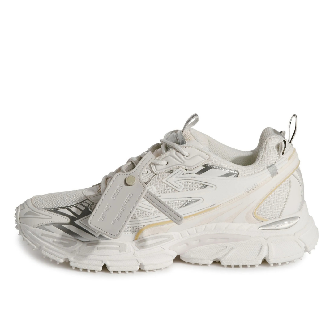 Off "Je reviens tout de suite" Beige Argent