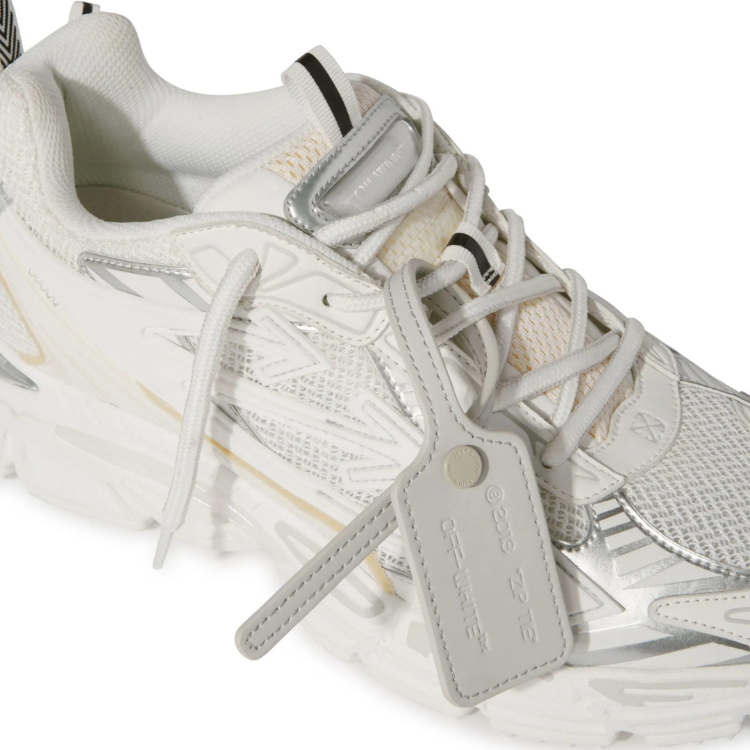 Off "Je reviens tout de suite" Beige Argent