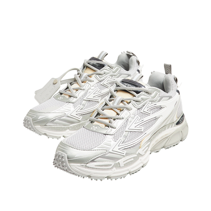 Désactivé "Je reviens tout de suite" Blanc argenté