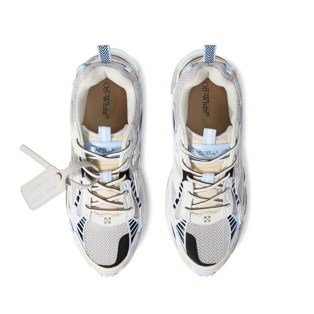 Désactivé « Je reviens tout de suite » Blanc Bleu