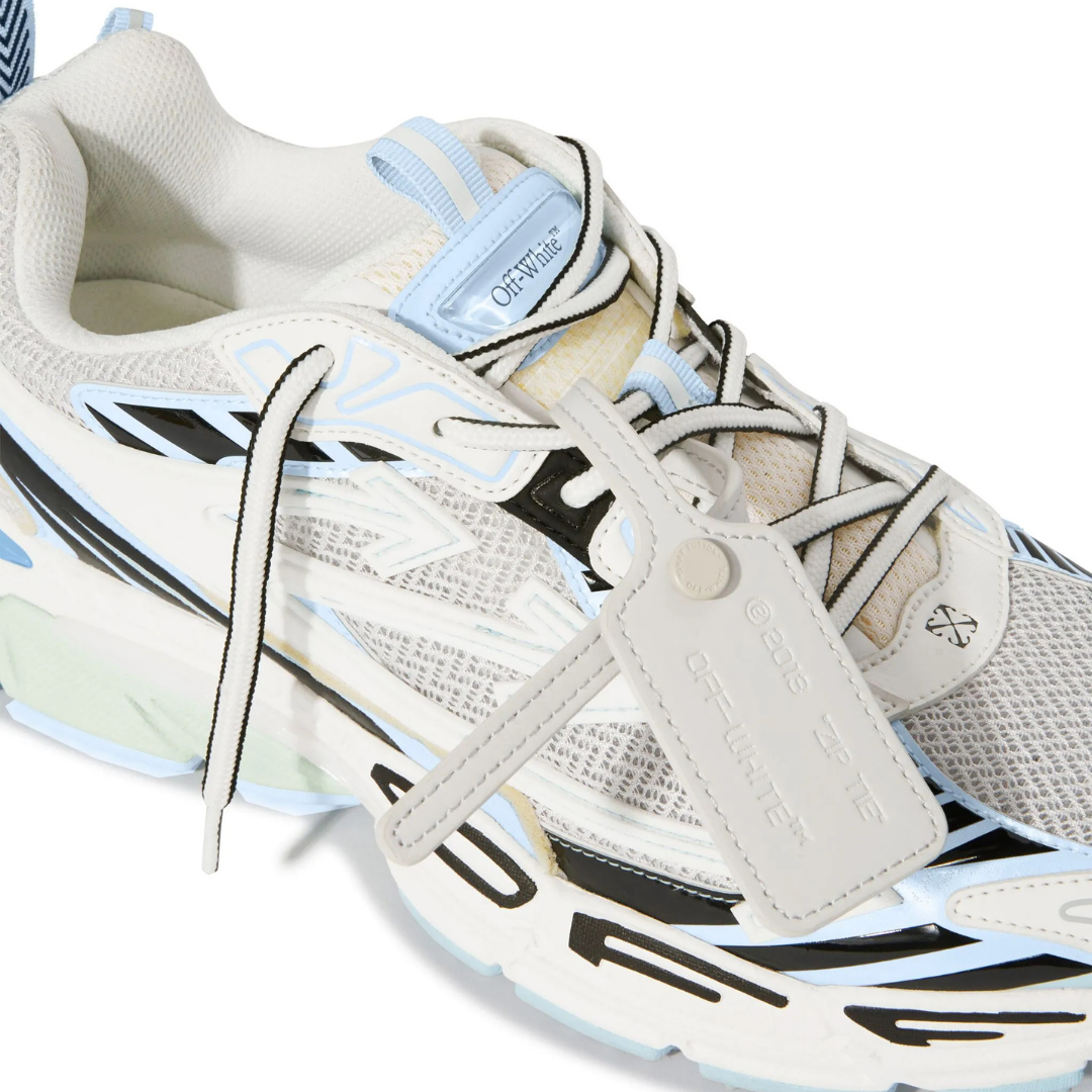 Désactivé « Je reviens tout de suite » Blanc Bleu