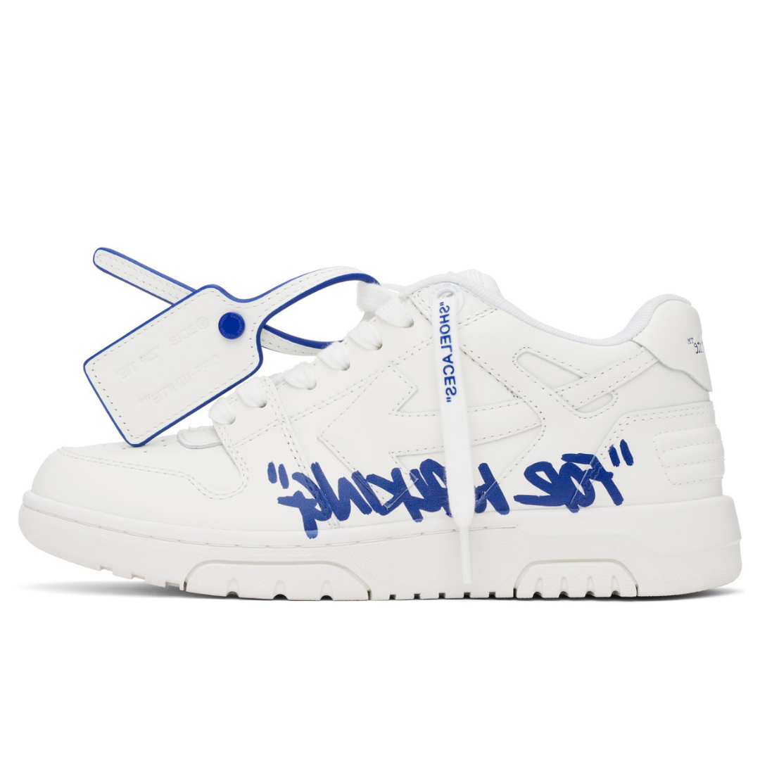 Désactivé « Pour la marche » Blanc Bleu