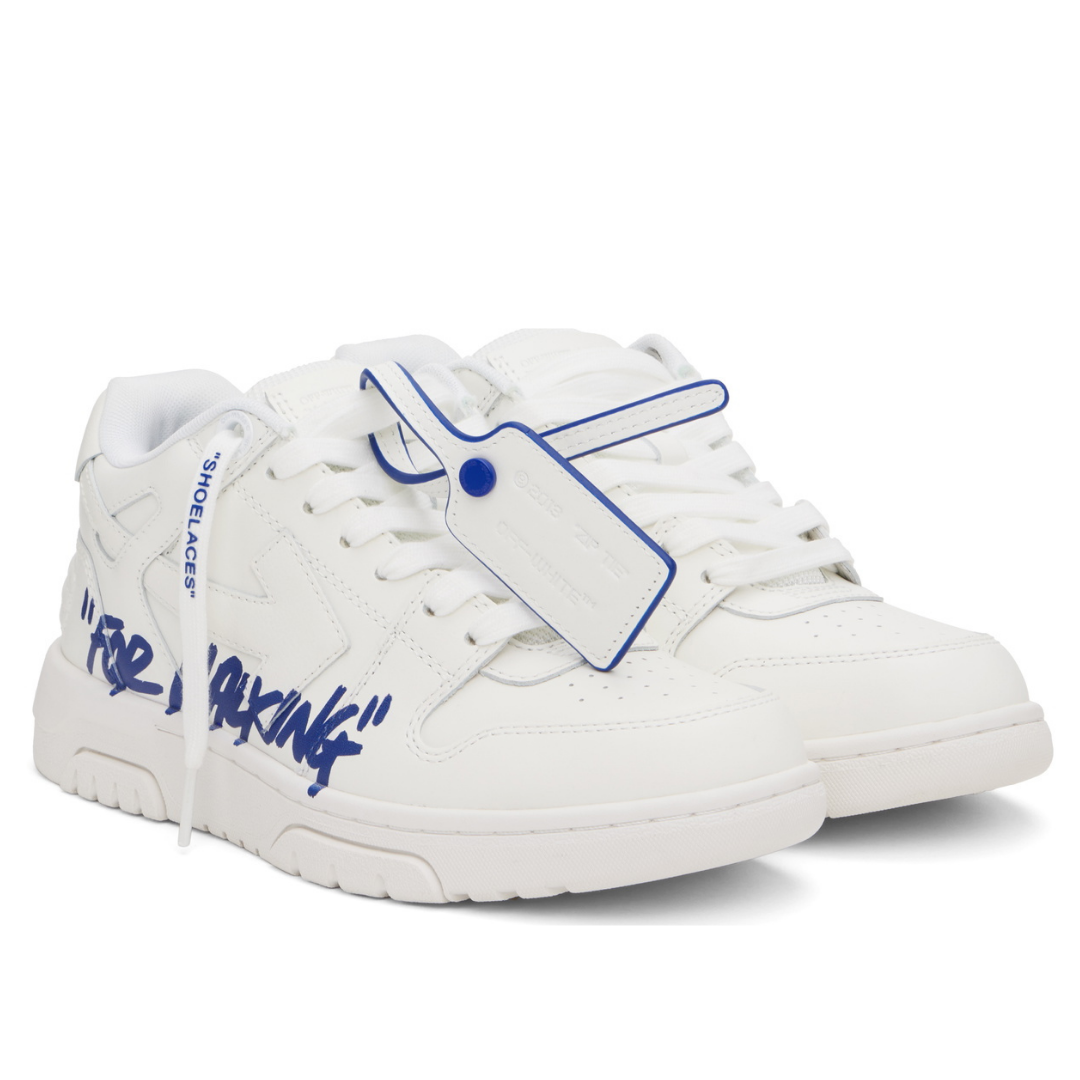 Désactivé « Pour la marche » Blanc Bleu