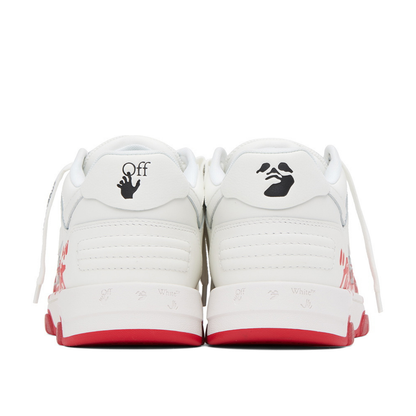 Arrêt « Pour la marche » Blanc Rouge