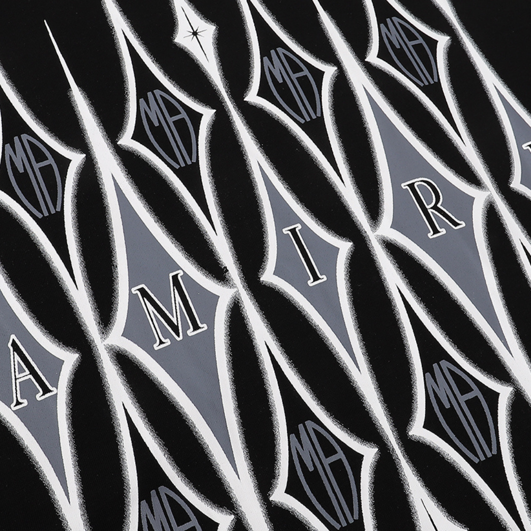 T-shirt à chaîne monogramme Amr