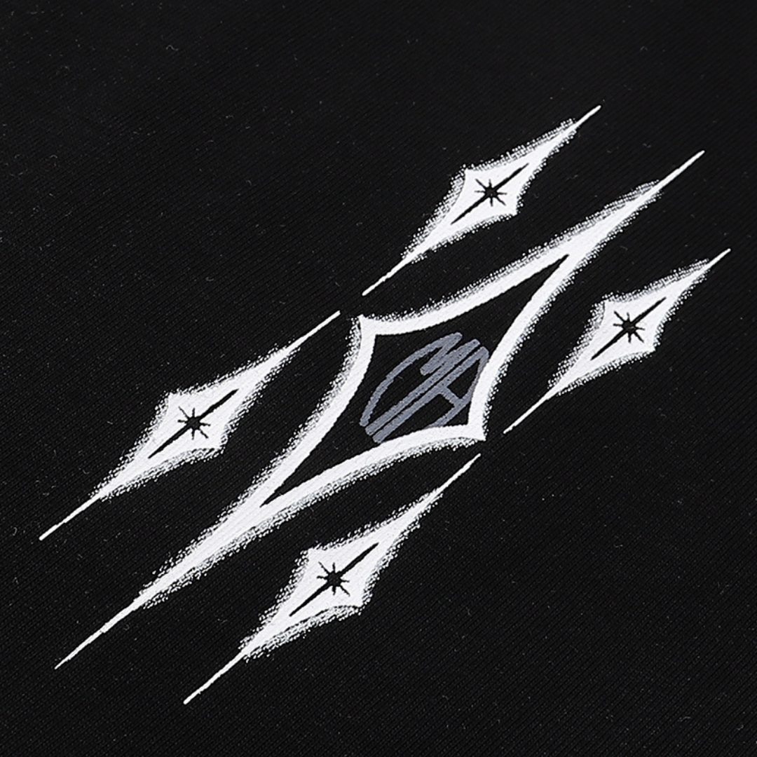 T-shirt à chaîne monogramme Amr