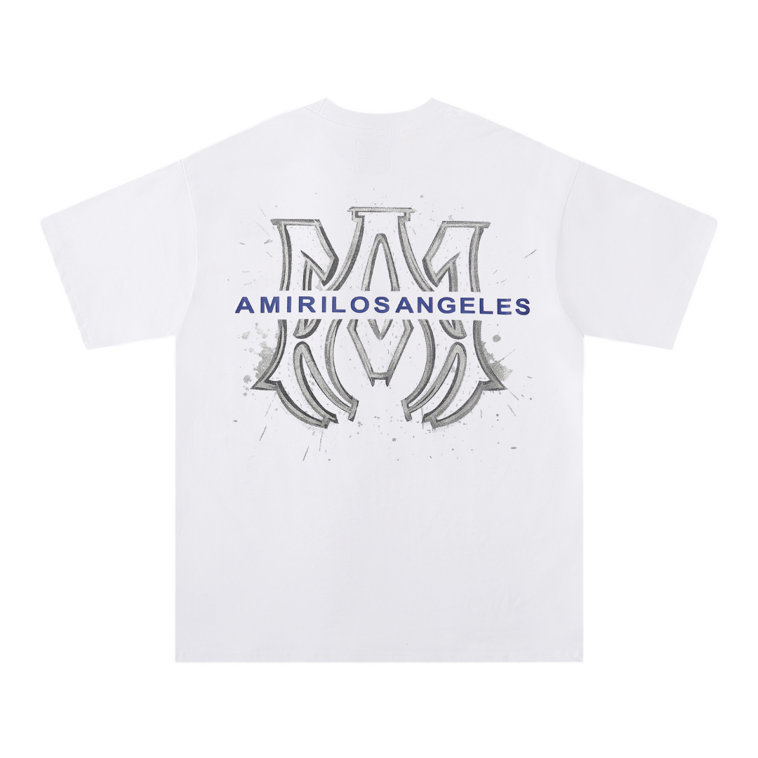 T-shirt à monogramme Amr