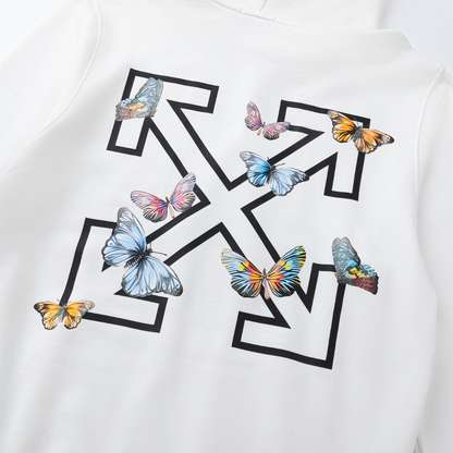 Sweat à capuche Off-W Monogram