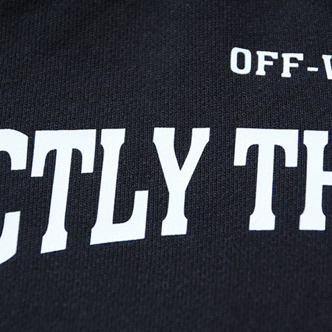 Sweat à capuche Off-W Monogram