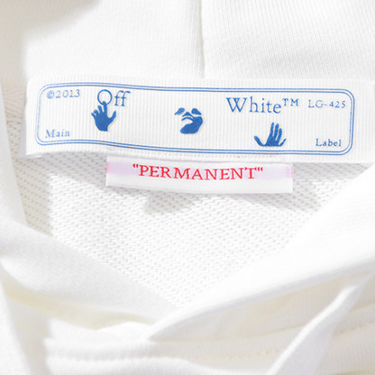 Sweat à capuche zippé Off-W Monogram