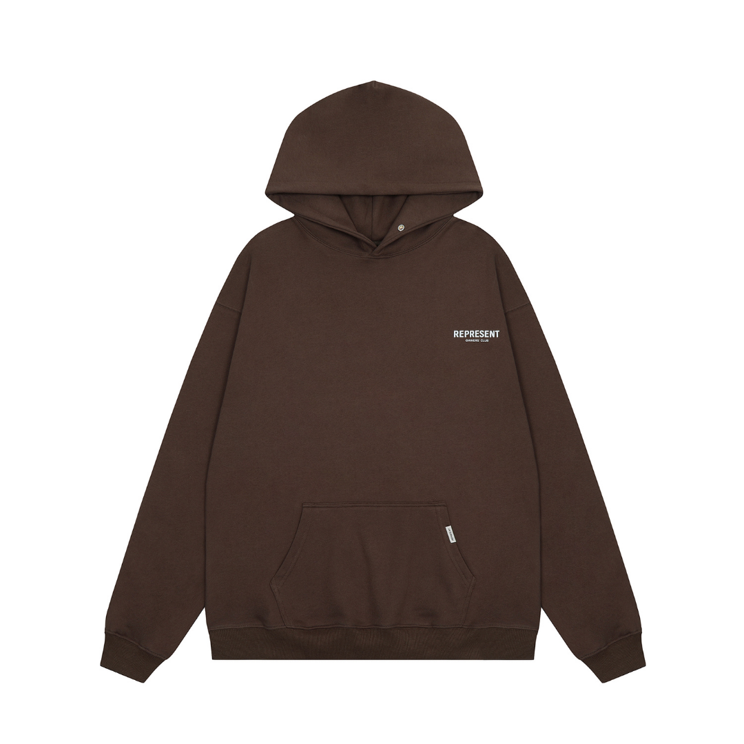 Sweat à capuche monogrammé Représente