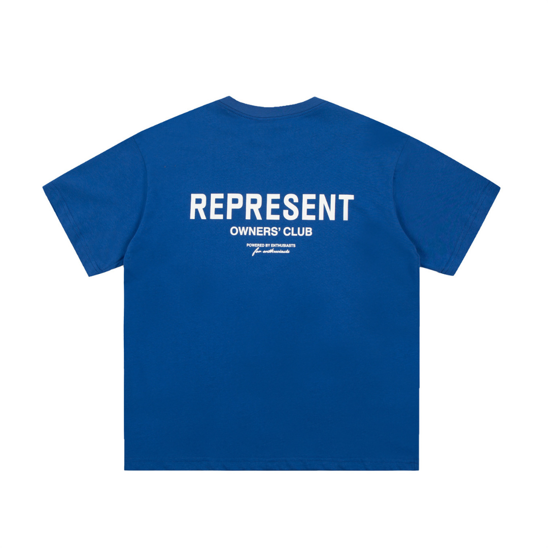 T-shirt monogramme Représente