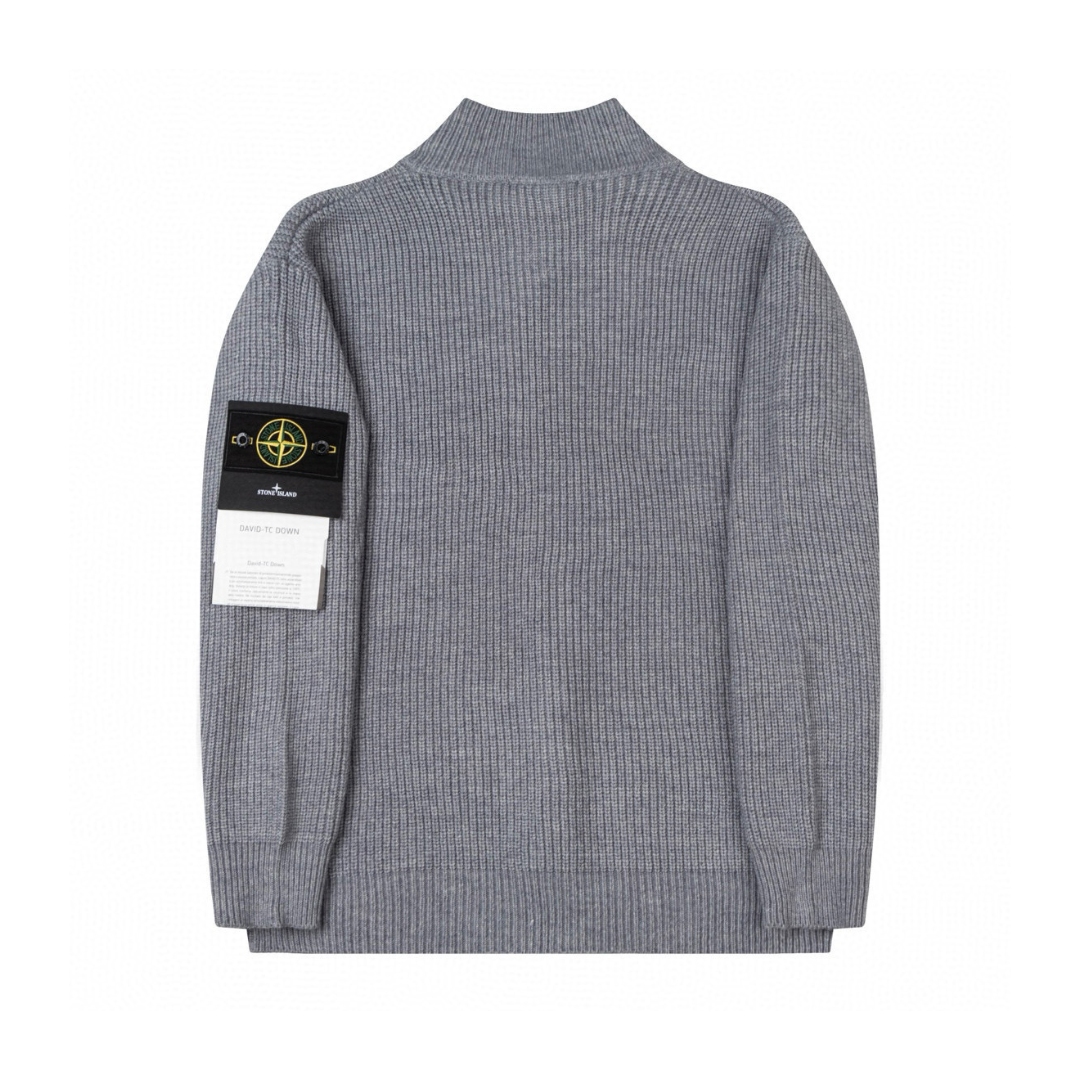 Pull à fermeture éclair intégrale Stone