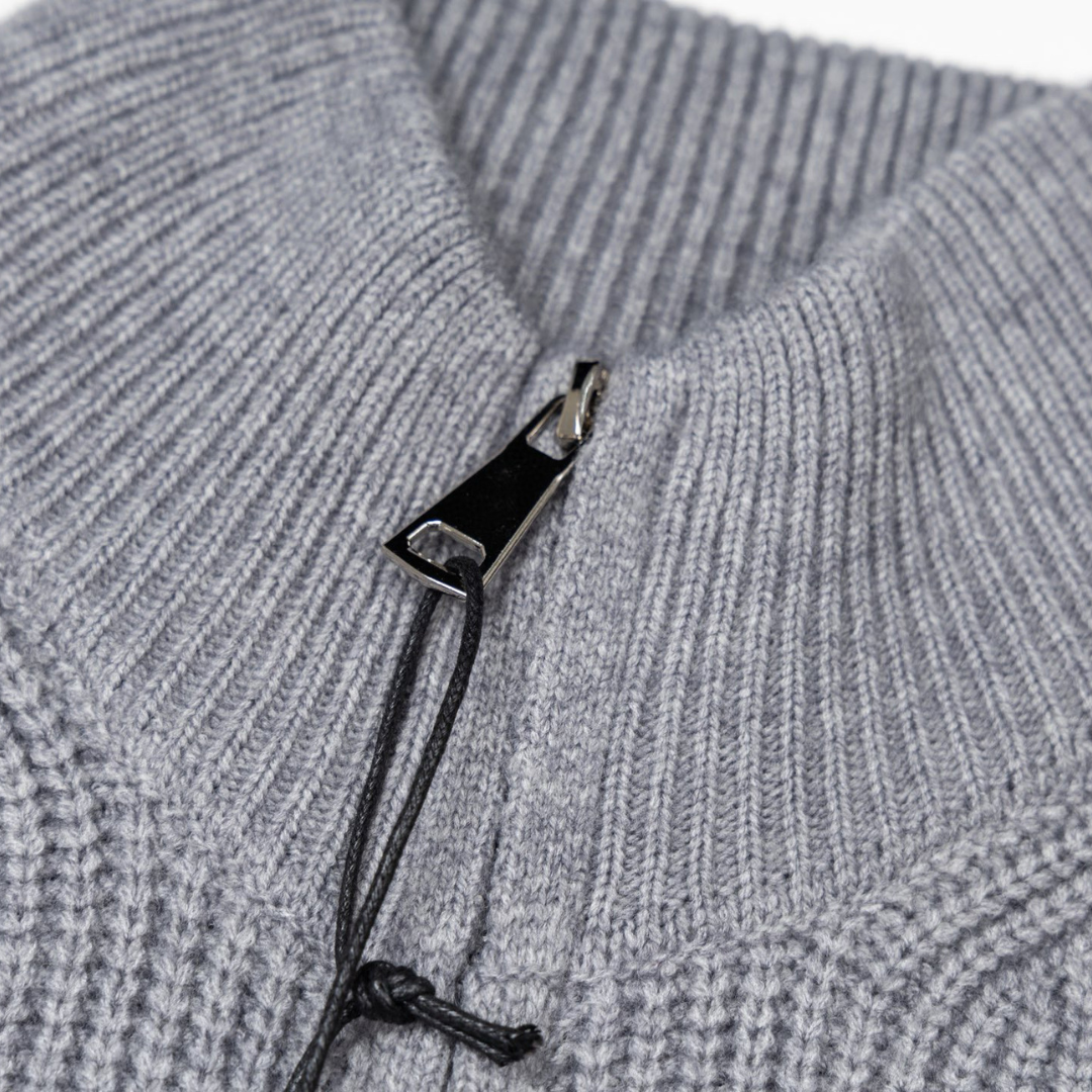 Pull à fermeture éclair intégrale Stone