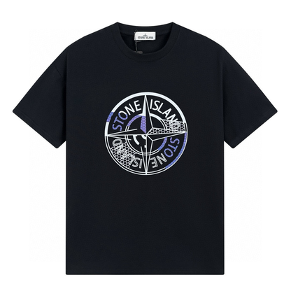 T-shirt monochrome couleur pierre