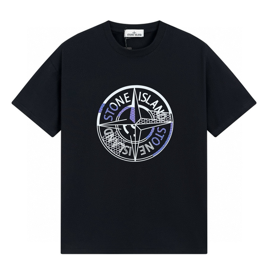 T-shirt monochrome couleur pierre