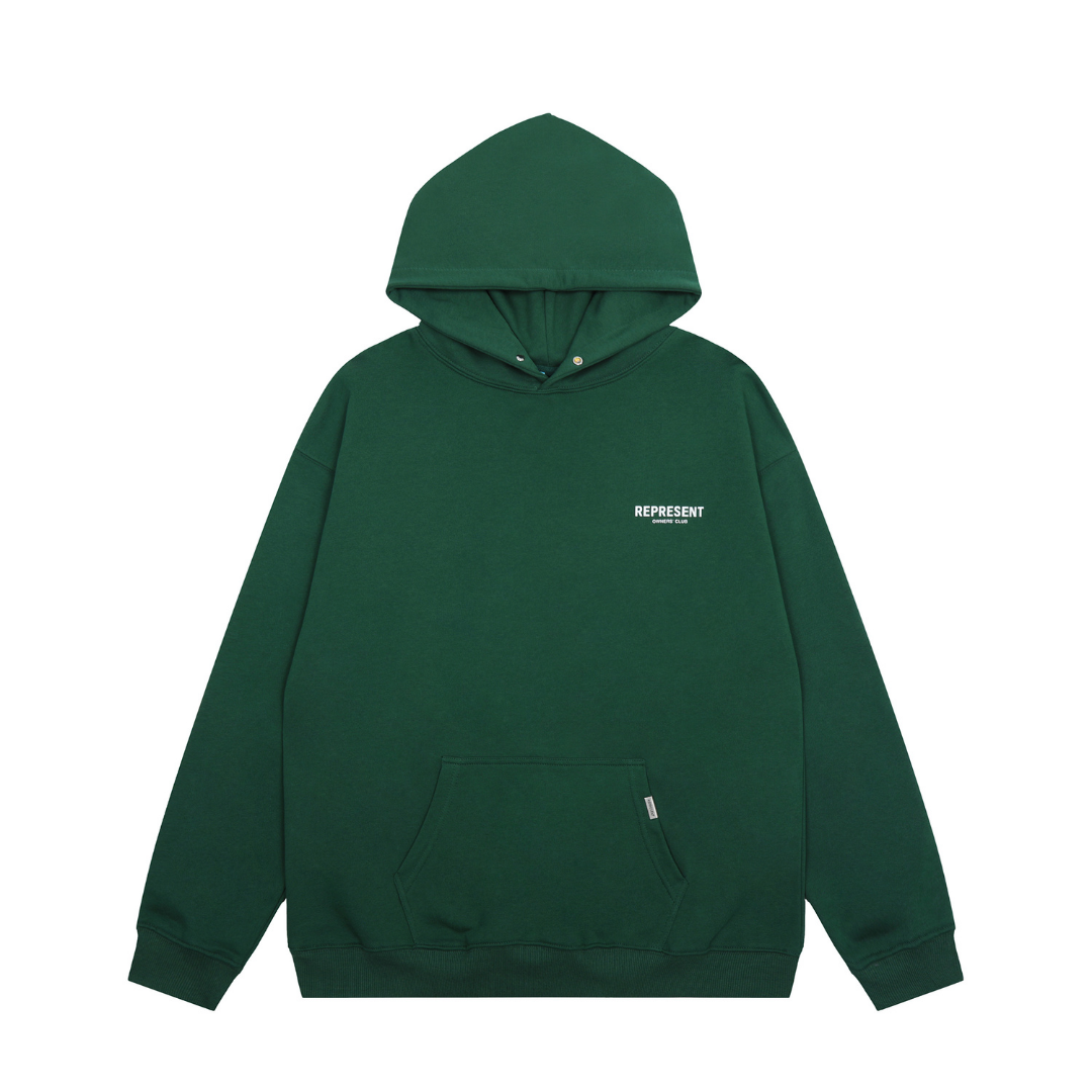 Sweat à capuche monogrammé Représente