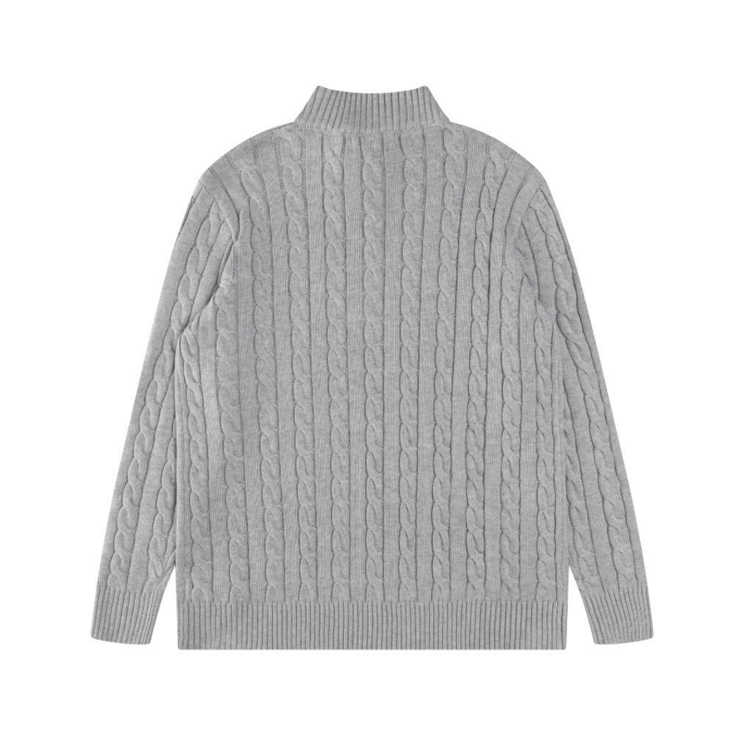 Pull Polo à demi-zip