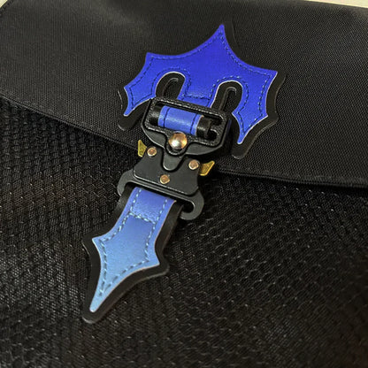 Sac messager bleu dégradé