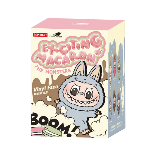 Pop Mart Les Monstres Labubu « Macarons Excitants » (1 boîte surprise)