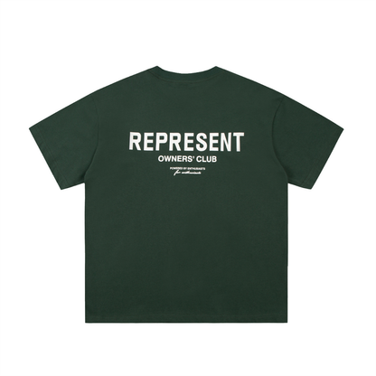 T-shirt monogramme Représente