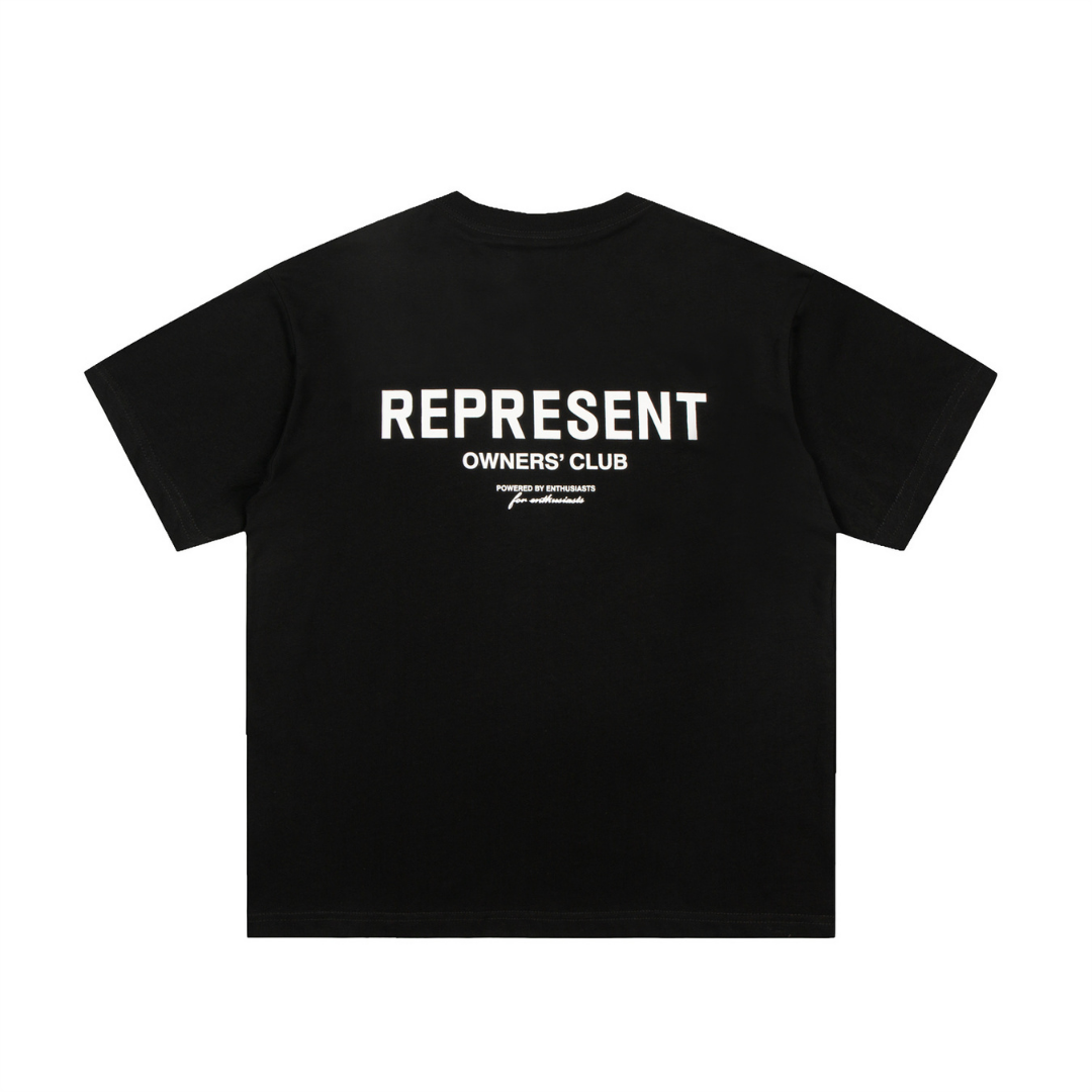 T-shirt monogramme Représente