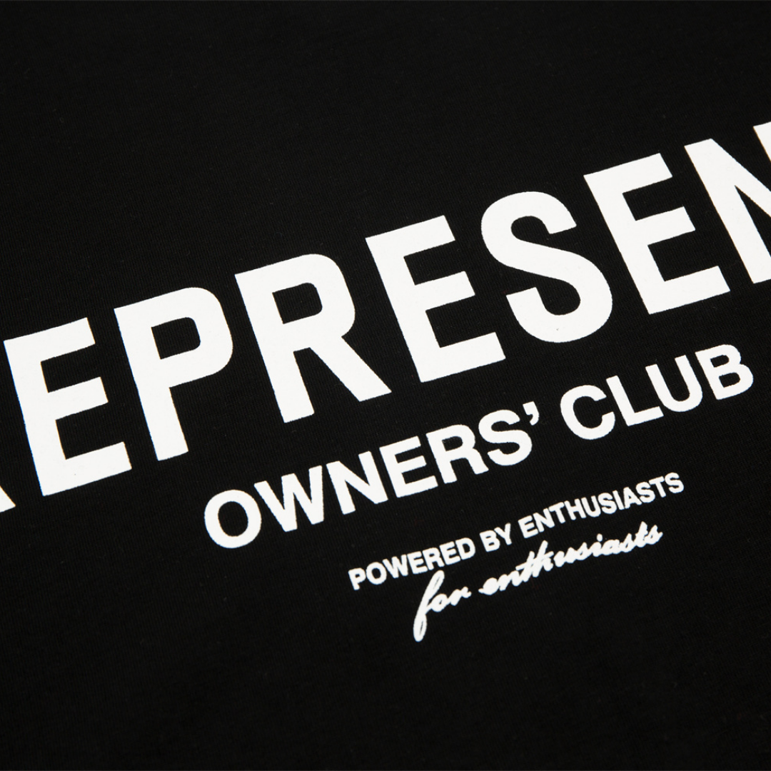 T-shirt monogramme Représente