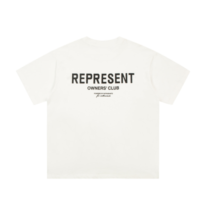 T-shirt monogramme Représente