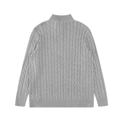 Pull Polo à demi-zip