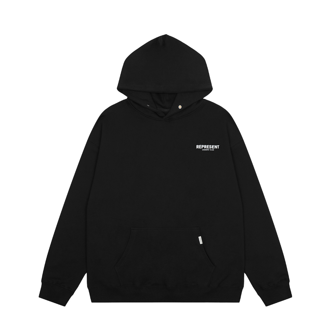 Sweat à capuche monogrammé Représente