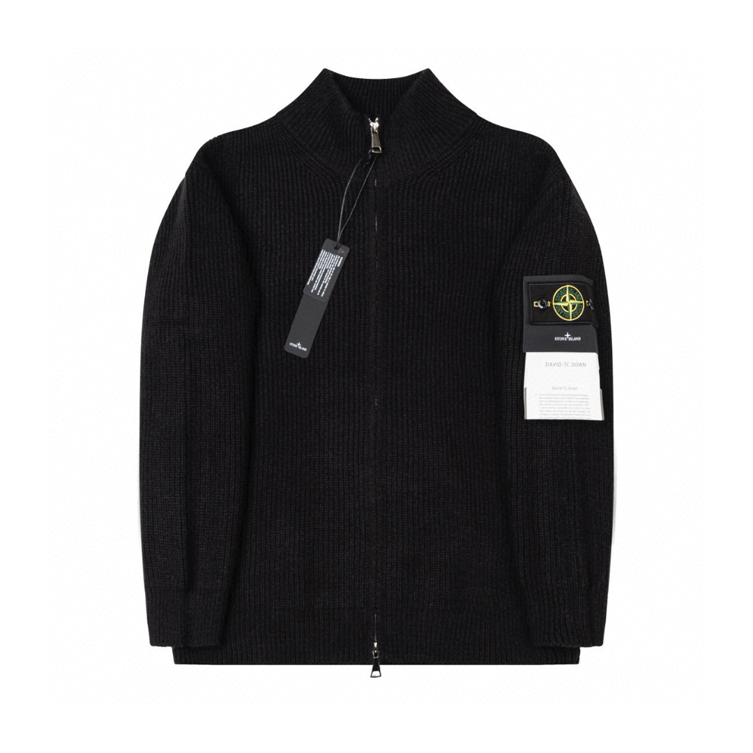 Pull à fermeture éclair intégrale Stone