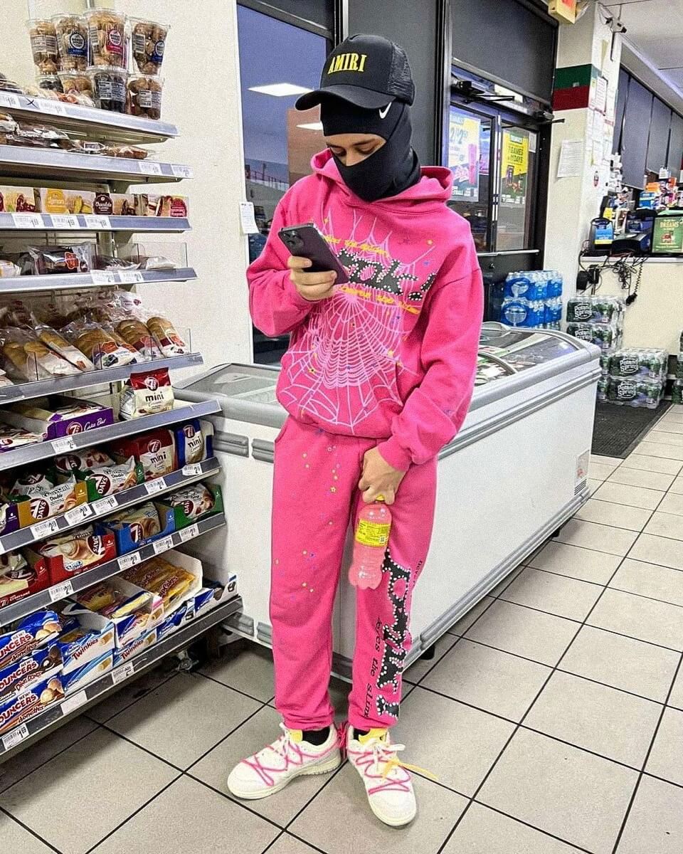 Sweat à capuche Sp5der