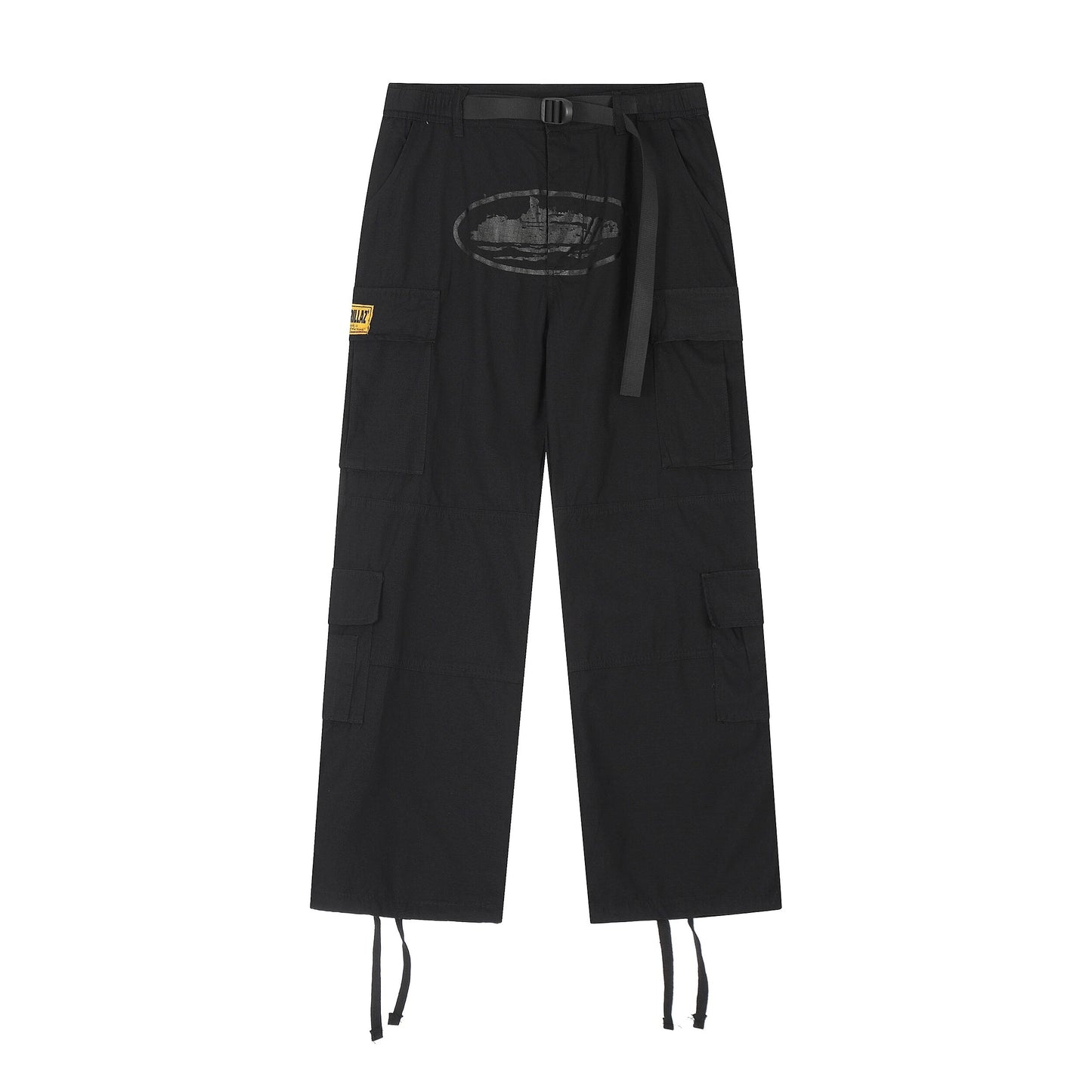 Pantalon cargo noir Alcatraz