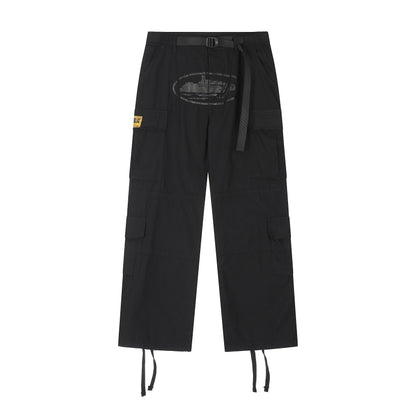 Pantalon cargo noir Alcatraz