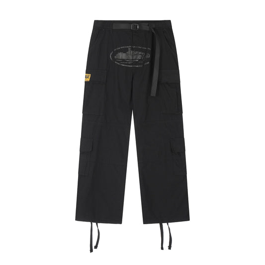 Pantalon cargo noir Alcatraz