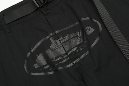 Pantalon cargo noir Alcatraz