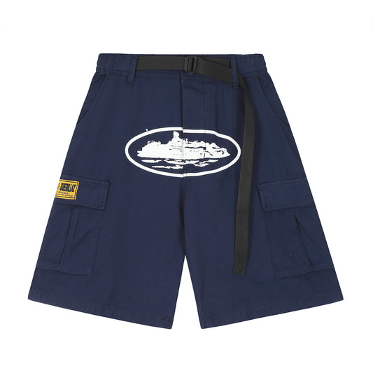 Short cargo bleu marine Alcatraz