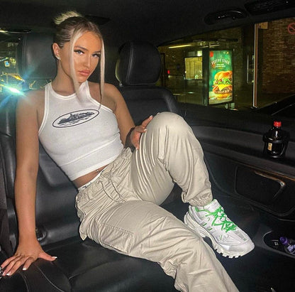 Débardeur blanc Alcatraz