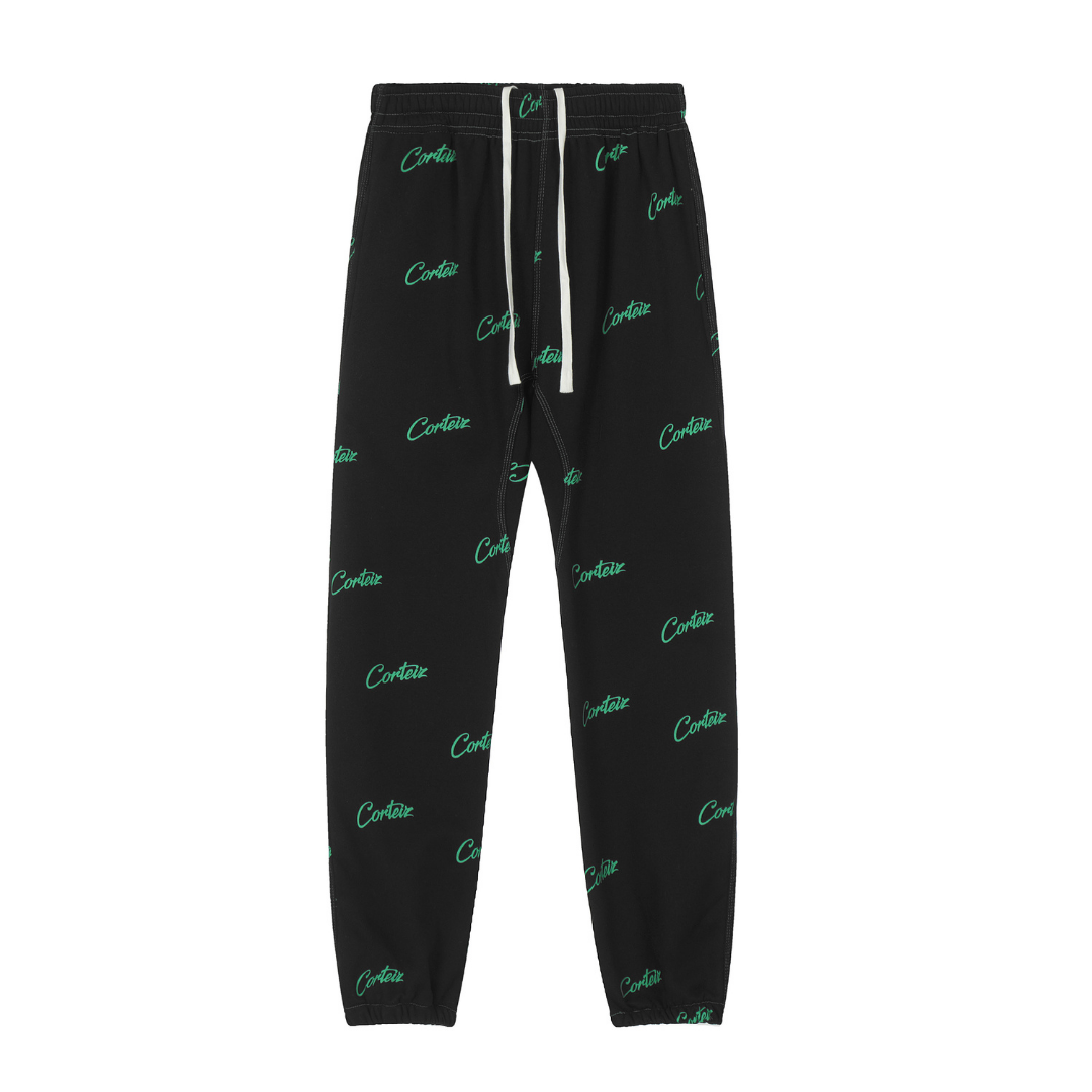 Pantalon Allstar Alcatraz noir et vert