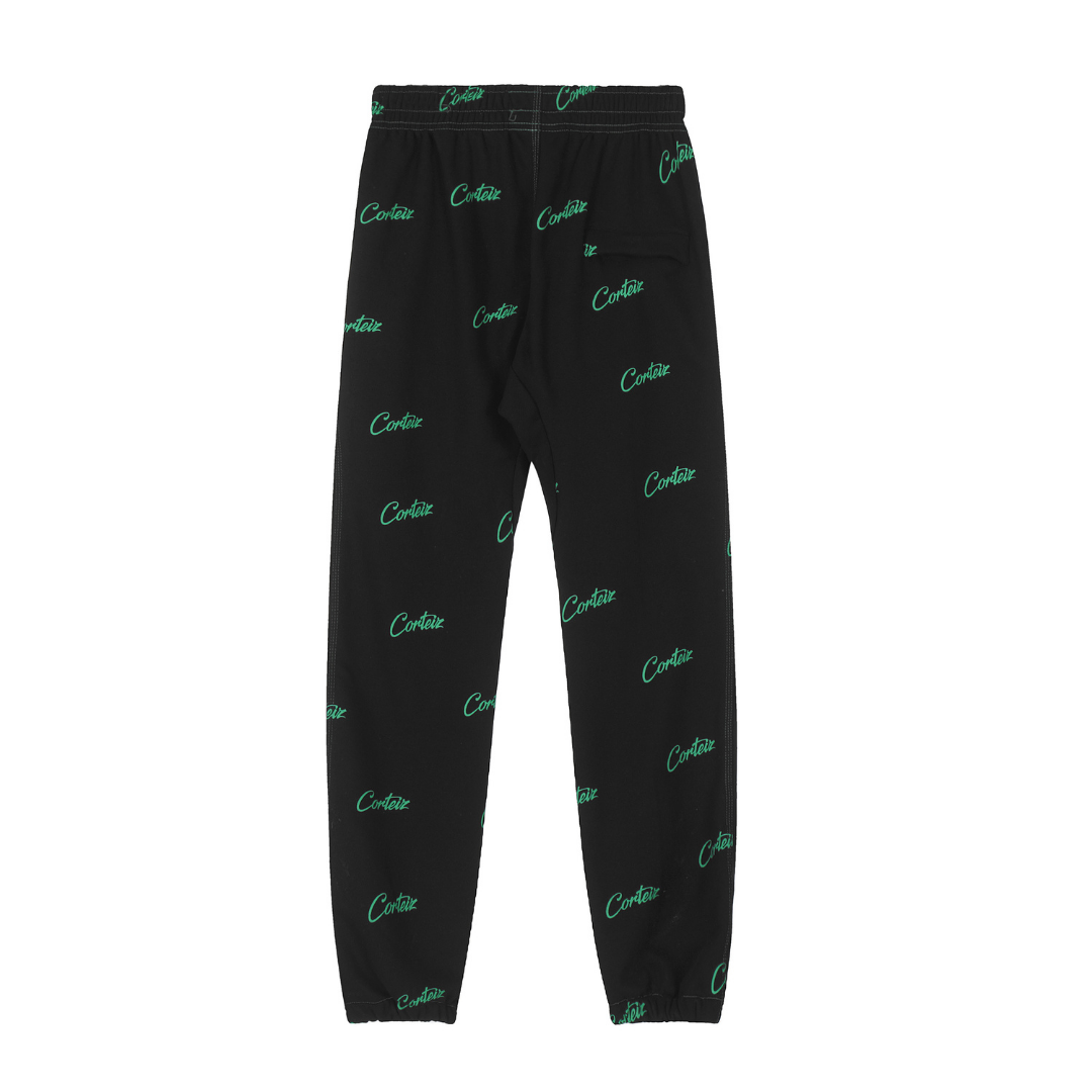Pantalon Allstar Alcatraz noir et vert