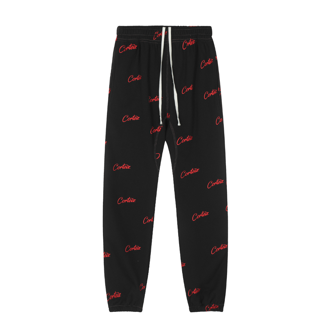 Pantalon Allstar Alcatraz noir et rouge