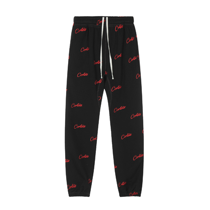 Pantalon Allstar Alcatraz noir et rouge