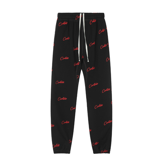Pantalon Allstar Alcatraz noir et rouge