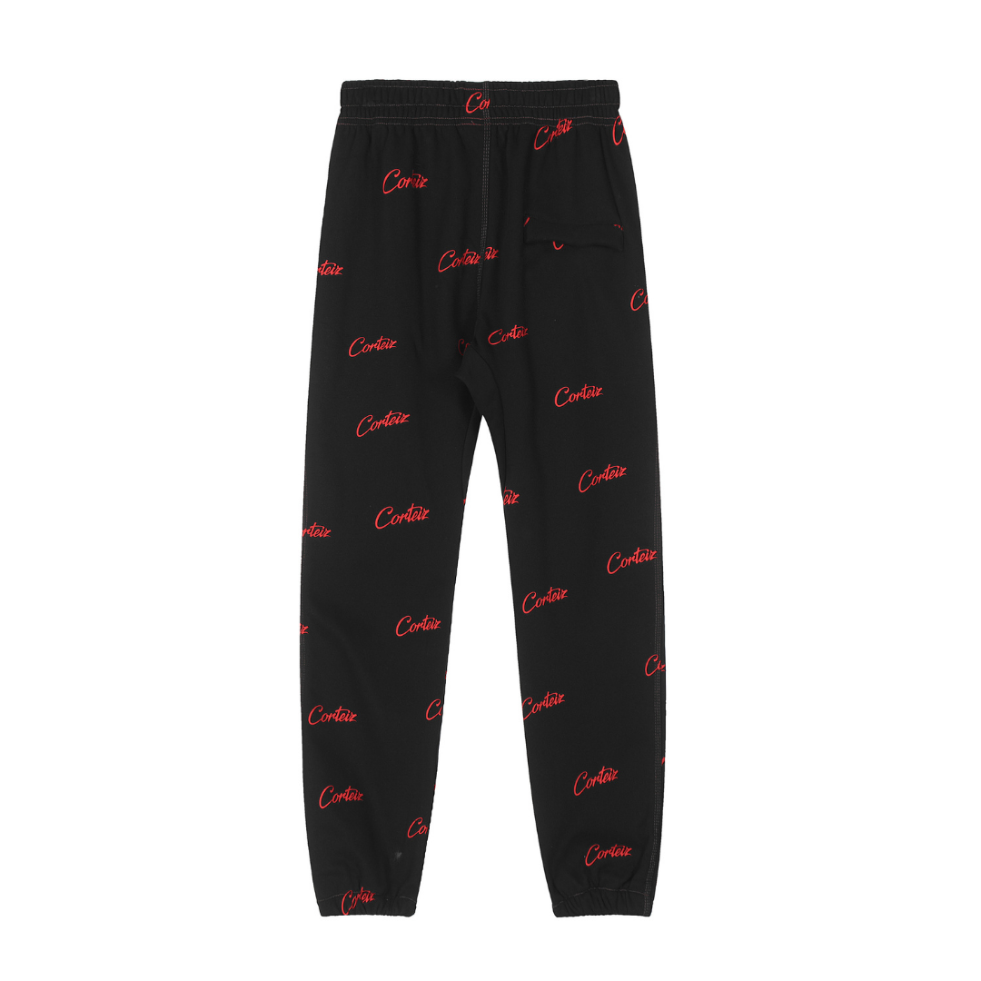 Pantalon Allstar Alcatraz noir et rouge