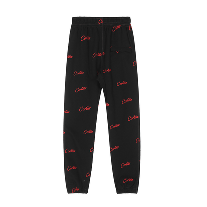 Pantalon Allstar Alcatraz noir et rouge