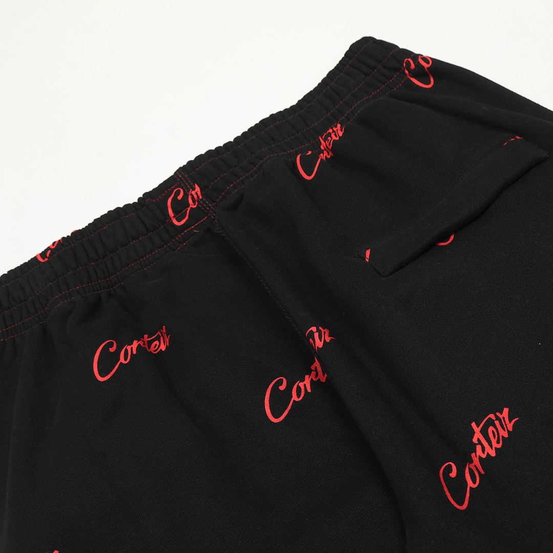 Pantalon Allstar Alcatraz noir et rouge